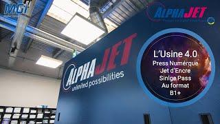 MGI AlphaJET L'Usine 4.0, La Presse Jet d'Encre Numérique Single Pass au Format B1+