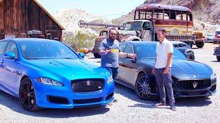 Head 2 Head FULL EPISODE | Jaguar XJR575 vs Maserati Quattroporte GTS—Episode 107