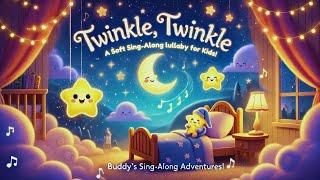 Twinkle, Twinkle  | Bedtime Magic   | Soothing Lullaby| BSAKids | Buddy’s Sing-Along Adventures 