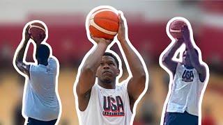 Anthony Edwards FULL 20 Minute Workout 200+ Shots At Team USA Training Camp