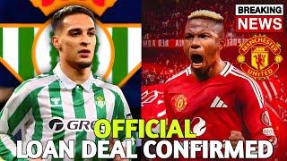 ANTONY's SHOCKING MOVE TO REAL BETIS! FIRST TRANSFER FROM MAN UNITED - MAN UNITED NEWS