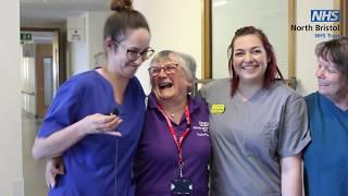 Staff thank volunteers at North Bristol NHS Trust