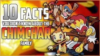 10 FACTS You DIDN'T KNOW About The CHIMCHAR FAMILY!