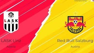 LASK Linz vs Red Bull Salzburg | Austrian Bundesliga |Live Soccer Board