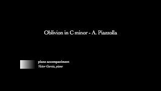 Oblivion in C minor - A. Piazzolla [PIANO ACCOMPANIMENT FOR ANY INSTRUMENT]