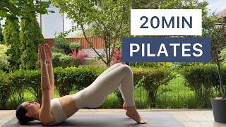 20MIN full body hourglass Pilates workout // tone & slim // At-Home Pilates | Nina Fit