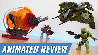 Wasp Onslaught - Animated Review (Halo Infinite Mega Construx)