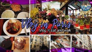 Vlog in Paris | 파리브이로그 / 브이로그란 식단일기 같은 것? / 썰렁한 샤뜰레 / 파리지앙에게 발렌타인 데이란../ Isn't Vlog a diary of diet?