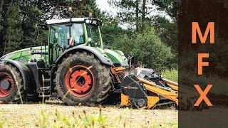 Forestry mulcher | TMC CANCELA MFX | with tractor FENDT