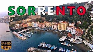 SORRENTO - MARINA GRANDE - SOUTH ITALY - VIEW FROM DRONE