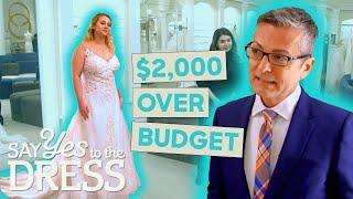 Bride's Dream Dress Is Almost DOUBLE Her Aunt's Budget | Say Yes To The Dress: America