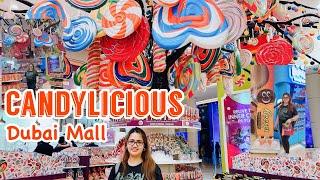 Candylicious in Dubai Mall l Biggest Candy Shop in the World l Largest Candy Store l Lj’s Channel