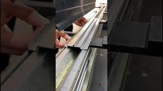 Sheet metal bending skill