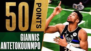 Giannis LEGENDARY 50 PTS & 5 BLKS in MASTERFUL Close Out Performance 