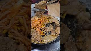 금요일 저녁 돼지물갈비 #명성돼지갈비