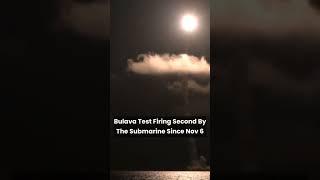 Russian Submarine Emperor Alexander III Test Fires Bulava Nuclear Missile Before Induction #shorts