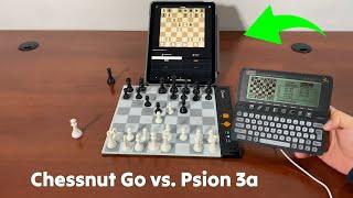 Chessnut Go vs. Psion 3 Chess Computer 🟡 @Gadgetify