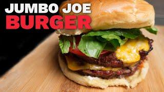 American Burger on the Weber Jumbo Joe! | SJ COOKS