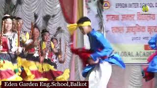 Students of Eden Garden School Performing dance