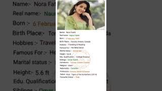 Nora Fatehi Lifestyle In Hindi#shortsreel#short#tranding#viral#viralreel#biography#shortsvideo