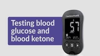 CareSens Dual Blood Glucose Monitor - Testing Blood Glucose