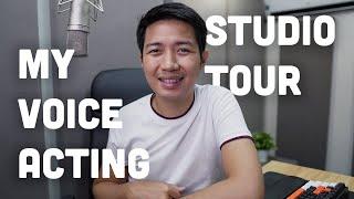 My Voice Acting Studio Tour / Tutorial