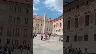 Cathedral and the old palace in Prague Czech republic