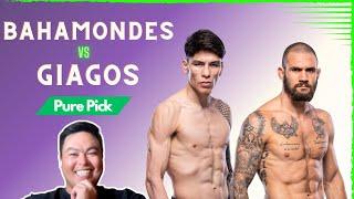 UFC Vegas 90 - Ignacio Bahamondes vs Christos Giagos PREDICTION