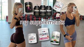 The Supplements I Use Daily! // WHEN, WHY & HOW I TAKE THEM // My favourite flavours & products