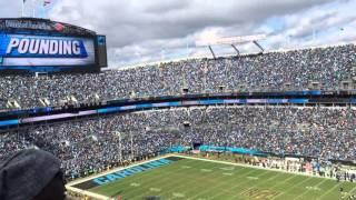 Panthers fans "Keep Pounding"