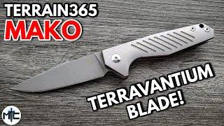 Terrain365 Mako Terravantium Folding Knife - Overview and Review