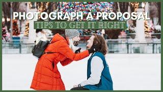 Photographing a SURPRISE Proposal | Tips and Tricks