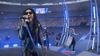 Lenny Kravitz Performs at the 2024 UEFA Champions League Final 2024 Kick Off Show by Pepsi