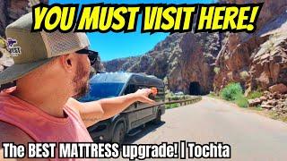 Sleep just got BETTER! | TOCHTA Custom Mattress | Exploring the Gilman Tunnels