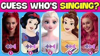 Guess Who’s Singing By 60 Disney Princess Songs | Descendants: The Rise of Red ️Disney + | NT Quiz