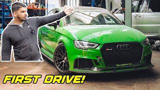 NAMZ IS BACK! FIRST DRIVE IN THE AUDI RS3 AFTER REBUILD