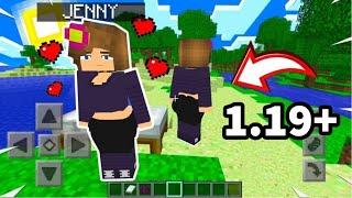 HOW TO DOWNLOAD *NEW* JENNY MOD IN MINECRAFT PE 1.19+ | ANDROID AND IOS TUTORIAL 2022