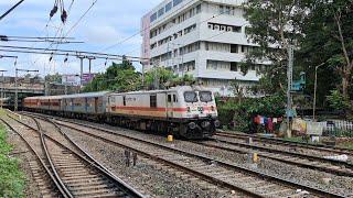 Route Diverted Train via Pune: 22630 Tirunelveli Dadar Exp: Water Oozing  out in pernem Tunnel !!...