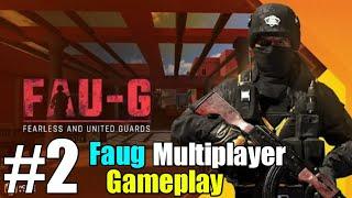 Faug gameplay #2 | Faug Multiplayer | Faug