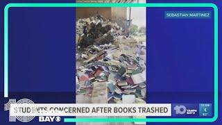 New College of Florida dumps thousands of books in the trash