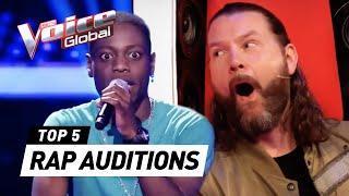 BEST RAP Blind Auditions in The Voice