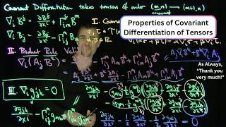 Properties of Covariant Differentiation Source