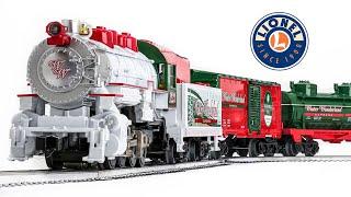 Lionel O-Gauge Winter Wonderland LionChief 5.0 Electric Model Train Set Unboxing & Testing