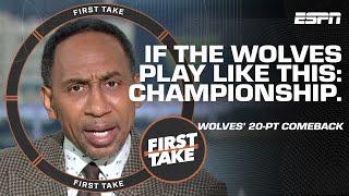 COMEBACK or COLLAPSE?  Stephen A. credits Wolves' DEFENSE as difference maker | First Take