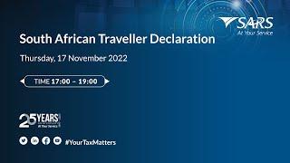 South African Traveller Declaration