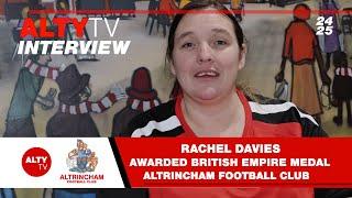 Rachel Davies Awarded British Empire Medal - Altrincham Football Club