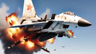 27 Ukrainian Fighter Jets Carry Out Air Attacks on Russia Successfully Destroyed by Russian SU 34