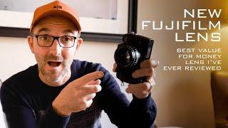 NEW FUJIFILM LENS - best value for money lens I've ever reviewed