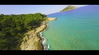 Epic FPV Drone Adventure at Paradise Beach, Thassos Island 