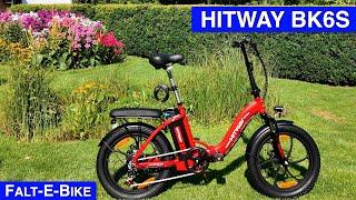 Hitway BK6S - Günstiges Falt-E-Bike - Top oder Flop?